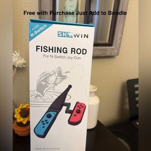 Fishing Rod Controller for N-Switch Joy-Con - Free with Purchase